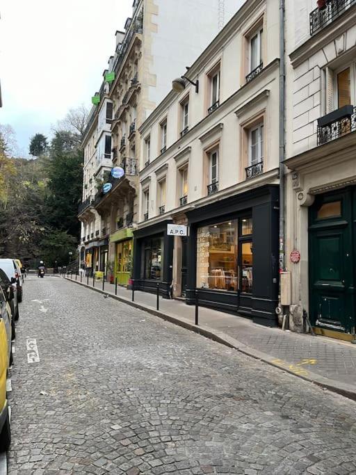 파리 Montmartre Joli 2 Pieces Au Pied Du Sacre Coeur 아파트 외부 사진